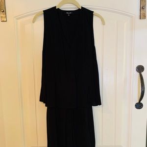 Madewell black romper - size xs